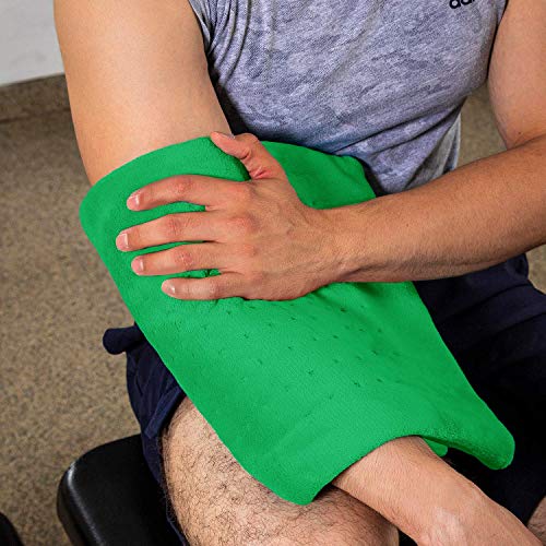 Cure Choice Large Electric Heating Pad for Back Pain Relief + Storage