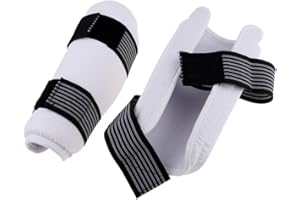 B Baosity Forearm Guard Karate Sparring Martial Elbow Arm Protective Gear for Adult Youth