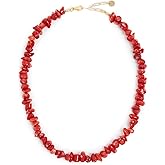 Maison Irem Women's Necklace Dreams, Red, One Size