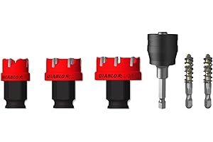 Diablo 6PC TCT Hole Cutter Set