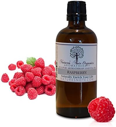 Sun Ripened Raspberry Essential oil - 100% Pure Aromatherapy Grade oil by Nature's Note Organics (4 oz.)