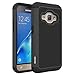 J1 2016 Case, Galaxy Amp 2 Case, Galaxy Express 3 Case, OEAGO [Shockproof] [Impact Protection] Hybrid Dual Layer Defender Protective Case Cover for Samsung Galaxy Amp 2 / J1 2016 / Express 3 - Black
