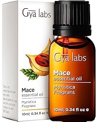 Gya Labs Mace Essential Oil - Sweet & Spicy Scent