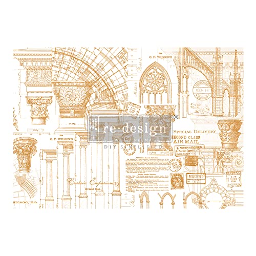 Prima Marketing Redesign Décor Transfers® Architecture 24"x35",Wall Decals DIY…