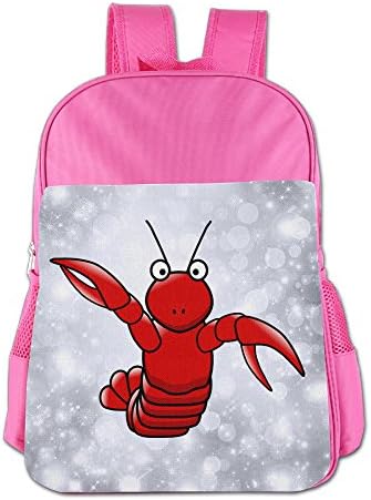BlackPink Crayfish Clamp Satchel For Boy's &amp; Girl's Pink