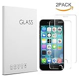 iPhone 6/iPhone 6S Screen Protector, [2 Pack] Premium Tempered Glass with 9H Hardness [3D Touch] Bubble Free Screen Protector for iPhone 6s, iPhone 6 [4.7“ inch]