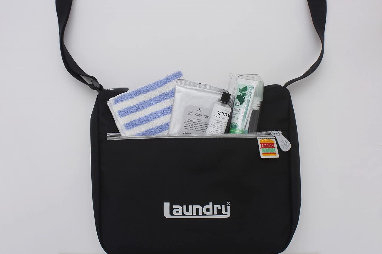 Laundry ROUND SHOULDER BAG BOOK BLACK：8/10発売【ムック本付録】ランドリー ショルダーバッグ(ブラック)
