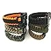 Maggie Paracord Survival Bracelet Compass,Whistle,Fire Starter,Survival Gear Kit with Embedded Compass,Hiking Gear