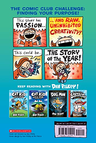 Cat Kid Comic Club: On Purpose: A Graphic Novel (Cat Kid Comic Club #3): From the Creator of Dog Man
