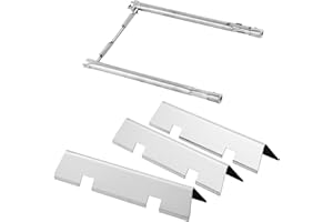 OKLAGARDEN Spirit E210 Grill Replacement Parts 7635 Flavorizer Bars 69785 Grill Burners for Weber Spirit E-210 Grill Replacement Parts Spirit II 200 Series Parts E210 GS4 S210 E220 Grill Parts 15.3" Flavor Bars