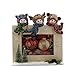 Lee's Home Christmas Knitting Finish Three Snowmen Picture Photo Frame,4x6 Inch