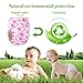 10pcs+10 INSERTS Adjustable Reusable Lot Baby Washable Cloth Diaper Nappies (minky girl color (10+10)