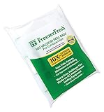 100 Pack - Freezer Fresh Quart Size Commercial Grade Vacuum Seal Individual Bags. Food Storage Bags Compatible with FoodSaver, Sous Vide and more