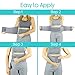 Vive Lower Back Support Brace for Men & Women - Dual Adjustable Lumbar Belt for Heavy Lifting, Herniated Disc, Sciatica, Scoliosis, & Thoracic Pain Relief - Compression Posture Device for Work or Home