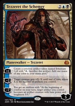 Magic: the Gathering - Tezzeret the Schemer (137/184) - Aether Revolt