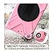 iPad 9.7 Case for Girls with Strap 2017 2018 | TSQ iPad 6th 5th Generation Case Cover Three Layer Hybrid Silicone Defender Bumper Case with 360 Rotation Stand Hand Strap & Neck Shoulder Strap | Pink