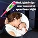 Best 2017 FDA Digital Medical Thermometer, Easy Accurate and Fast 10 Second Read & Monitor Fever Temperature, Flexible Tip,Waterproof for Baby,Kids, Adults, Pets,Oral, Underarm (Pink)