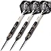 CUESOUL Black Scorpion 20 Grams Steel Tip Darts Set with Deluxe PU Darts case