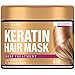GK HAIR Global Keratin Keratin Natural Intensive Treatment - Made in USA - Coconut Oil,& Aloe Vera - Moisturizing Anti Frizz Powerful Keratin