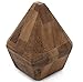 SiamMandalay Brilliant Diamond: Handmade & Organic 3D Brain Teaser Wooden Puzzle for Adults from with SM Gift Box(Pictured)…