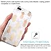 iPhone 7 Plus Case, iPhone 8 Plus Case, JAHOLAN Shiny Gold Pineapple Gray Marble Design Clear Bumper TPU Soft Rubber Silicone Cover Phone Case for Apple iPhone 7 Plus/iPhone 8 Plus