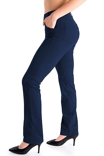 Yogipace,4 Pockets/Belt Loops,Tall Women's Straight Leg Yoga Dress