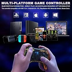 Koiiko Wireless Game Controller Cracked Gamepad for