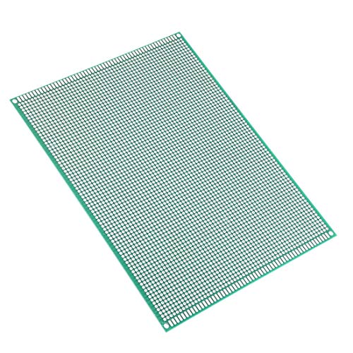 AUXcell 15x20cm Double Sided Universal Printed Circuit Board for DIY Soldering 5pcs