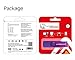 WANSENDA OTG USB Flash Drive 16GB 32GB 64GB 128GB 256GB USB Thumb Drive for Android Devices/PC/Tablet/Mac (16GB, Purple)