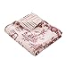 Greenland Home Fashions Classic Toile Throw Quilt, Red