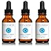 Organic Super Vitamin C Serum | C E Ferulic + Hyaluronic + B5 | Premium Repair Serum to Soften Wrinkles and Clear Skin | 3 Bottles (3 Month Supply)