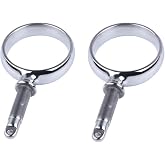 Boat Stainless Steel Oarlock, Marinebaby Full Round Rowlock Oar Support Tholepin Thole for Small Boat Dinghy