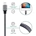 iPhone Charger 10FT Atill Lightning Cable Extra Long Nylon Braided Charging Cord Compatible with iPhone X 8 Plus 8 7 Plus 7 6 6S 6 Plus 5S SE iPod iPad Mini Air Pro-Black