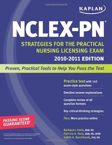 Download Kaplan NCLEX-PN: Strategies for the Practical Nursing Licensing Exam 2010-2011 Edition PDF