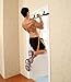 TODO Door Gym Bar with Assistant Bands Perfect Workouts for Pull-Up Chin-Up Push-Up Sit-Up Hanging Bands Exercise Portable and Detachable