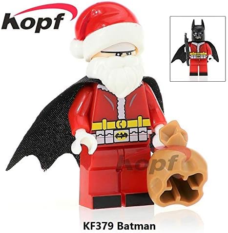 HIGHUP Blocks - Single Sale Super Heroes Figures Superman Jack Skellington Building Blocks Learning Toys for Children KF380 1 PCs