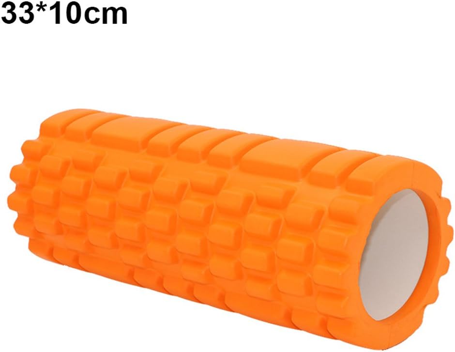 Putuio Fitness Roller Simple Solid Color High Density Foam Roller Exercise Back Muscle Pilates Yoga Training Massage Physiotherapy Fitness Tool