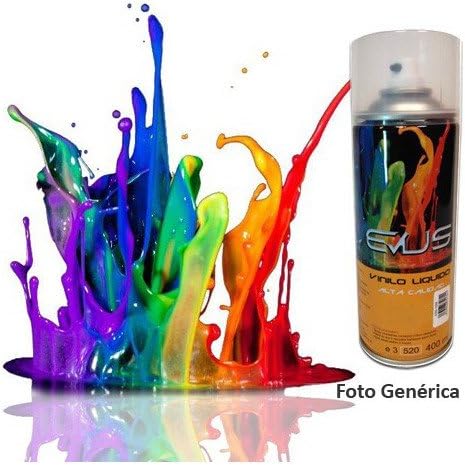 EVUS – Paint Vinyl Liquid in Spray 400 ml. White Mother-Of-Pearl. RAL 9010