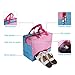 isYoung Wet and Dry Bag Baby Diaper Bag - Come with Dry Section, Wet Section, Shoe Section. (Pink)