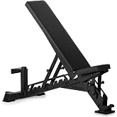 Titan Fitness TITAN Series Black Adjustable Bench, 600LB Incline/1000 LB Flat