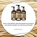 WOW Hair Strengthening Shampoo for Hair Growth and Hair Repair - Strengthening Treatment for Thin Weak Damaged Hair - Rosemary Tea Tree Moroccan Argan oil - Paraben and Sulfate Free- 10 Fl Oz