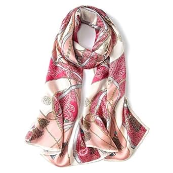 Silk Scarves for Women/Long Scarf/Use as Scarves, Wraps or Shawls for