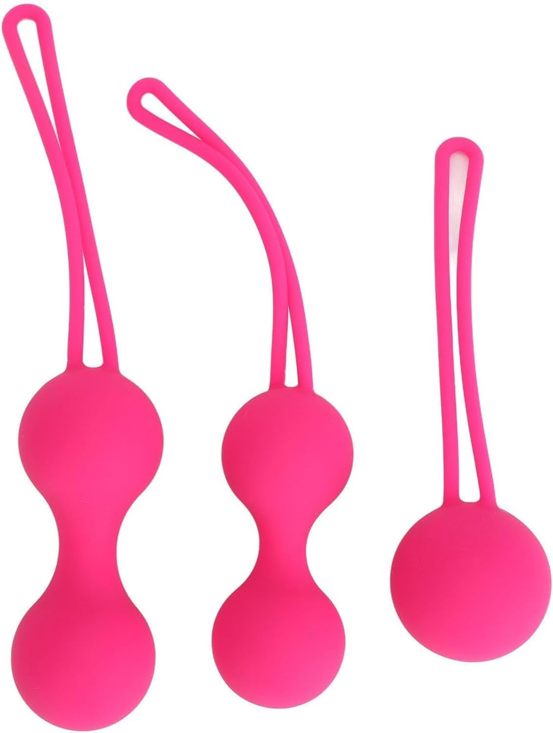 3Pcs Pelvic Floor Muscles Trainer Ball, Strengthening and Massaging Pelvic Trainer Exercise Ball Kegel Balls for Women Pelvic Floor Tightening