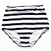 High Waisted Swimsuit for women, Retro Halter Peplum Bikini