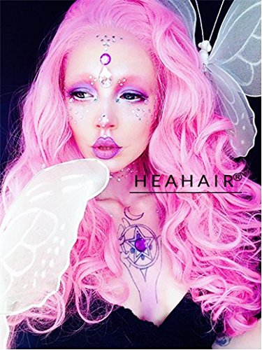  pink wig