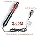 Ceramic Hot Air Brush Styler and Dryer One-Step Hair Dryer and Volumizer Lightweight 1000W Blow Dryer Brush Ionic 3 in 1 Curling Brush Hair Dryer with ALCI Safety Plug, 1.25 Inch (Red)thumb 3