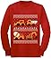 Tractors & Bulldozers Ugly Christmas Sweater Toddler/Kids Long sleeve T-Shirt