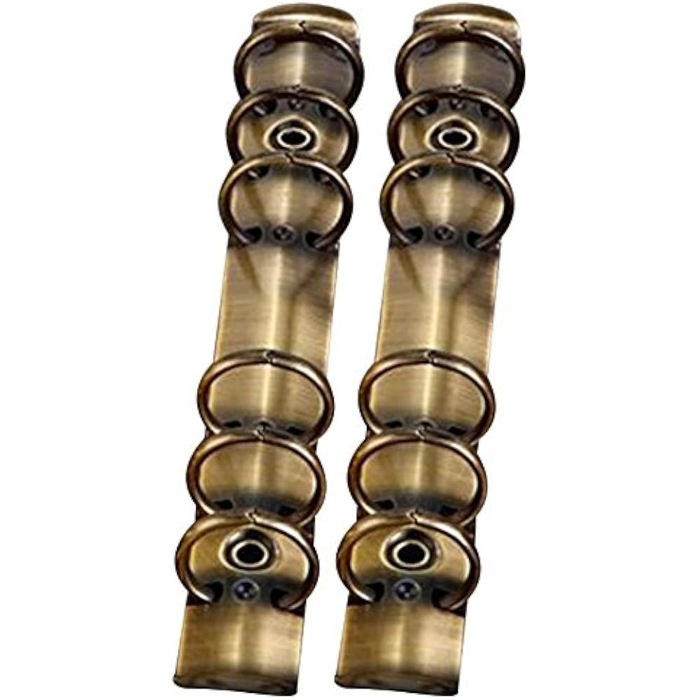 2Pcs Metal A5 Notebook 6Ring Binder Mechanism Replacement Kit Loose