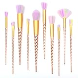 Qivange Unicorn Makeup Brushes, Professional Makeup