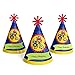Robots - Cone Birthday Party Hats - 8 Count